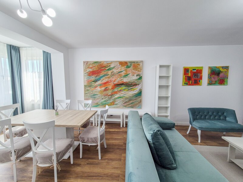 Pipera, Ivory, 2 camere + parcare, prima inchiriere, nord, rond OMV.